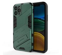 SEAHAI Coque pour Realme Note 60, Double Couche Renforcée Défense TPU Silicone Antichoc Armure Protection Housse, Étui avec Bracket et Support - Vert