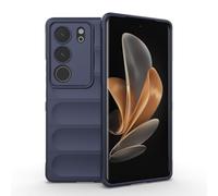 SEAHAI Coque pour Vivo V29 5G, [Conception D'airbag] Robuste Étui de Protection Complète du Corps, Housse Silicone Douce Antichoc Anti-Chute Case - Bleu foncé