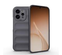 SEAHAI Coque pour Vivo V70 5G / Vivo V70 Elite, [Conception D'airbag] Robuste Étui de Protection Complète du Corps, Housse Silicone Douce Antichoc Anti-Chute Case - Gris foncé