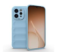 SEAHAI Coque pour Vivo V70 5G / Vivo V70 Elite, [Conception D'airbag] Robuste Étui de Protection Complète du Corps, Housse Silicone Douce Antichoc Anti-Chute Case - Bleu Clair