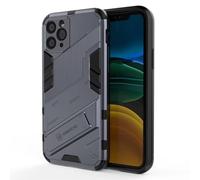 SEAHAI Coque pour Vivo X300 Pro, Double Couche Renforcée Défense TPU Silicone Antichoc Armure Protection Housse, Étui avec Bracket et Support - Gris