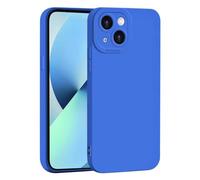 SEAHAI Coque pour Vivo Y72 5G / Vivo Y52 5G, Très Mince Doux Silicone Gel Housse avec Design de Protection de Caméra Épaissie, Élégant Matte Antichoc TPU Bumper Étui - Bleu foncé