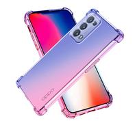 SEAHAI Coque pour Xiaomi Redmi 15 5G/4G, Étui en Gradient Color Très Mince TPU Case Cover, Housse de Transparente Antichoc Souple Silicone Bumper, Bleu/Rose