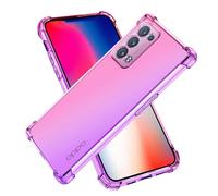 SEAHAI Coque pour Xiaomi Redmi 15 5G/4G, Étui en Gradient Color Très Mince TPU Case Cover, Housse de Transparente Antichoc Souple Silicone Bumper, Rose/Violet