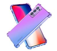 SEAHAI Coque pour Xiaomi Redmi 15 5G/4G, Étui en Gradient Color Très Mince TPU Case Cover, Housse de Transparente Antichoc Souple Silicone Bumper, Violet/Bleu