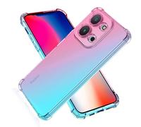 SEAHAI Coque pour Xiaomi Redmi 15C 4G, Étui en Gradient Color Très Mince TPU Case Cover, Housse de Transparente Antichoc Souple Silicone Bumper, Rose/Vert