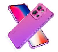 SEAHAI Coque pour Xiaomi Redmi 15C 4G, Étui en Gradient Color Très Mince TPU Case Cover, Housse de Transparente Antichoc Souple Silicone Bumper, Rose/Violet