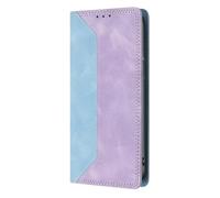 SEAHAI Coque pour ZTE Blade A56, Étui Protection Housse en Cuir PU [Porte Cartes], Antichoc Portefeuille Flip Case avec Support/RFID Blocage/Rabat Magnétique - Violet
