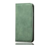 SEAHAI Cuir Coque pour Fairphone 6, Très Mince Étui Portefeuille [Blocage RFID] [Fentes pour Cartes] Antichoc PU Housse Protection Flip Case - Vert