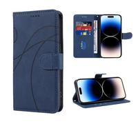 SEAHAI Cuir Coque pour Motorola Moto G57 Power, Flip Étui Portefeuille avec Support/RFID Blocage/Fentes pour Cartes, Premium PU/TPU Antichoc Protection Complète Housse - Bleu