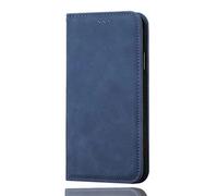 SEAHAI Cuir Coque pour Oukitel C58 Pro/Oukitel C58, Très Mince Étui Portefeuille [Blocage RFID] [Fentes pour Cartes] Antichoc PU Housse Protection Flip Case - Bleu