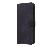 SEAHAI Cuir Coque pour Oukitel C58 Pro/Oukitel C58, Très Mince Étui Portefeuille [Protection RFID] [Fentes pour Cartes] Antichoc Premium PU/TPU Housse Flip Case Cover - Noir