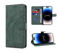 SEAHAI Cuir Coque pour Realme C71/Realme C73/Realme P3 Lite 4G, Flip Étui Portefeuille avec Support/RFID Blocage/Fentes pour Cartes, Premium PU/TPU Antichoc Protection Complète Housse - Vert