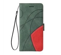 SEAHAI Cuir Coque pour Realme C71/Realme C73/Realme P3 Lite 4G, Très Mince Étui Portefeuille avec Blocage RFID/Fentes pour Cartes, Antichoc PU/TPU Housse Protection Flip Case - Vert