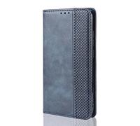 SEAHAI Housse Folio en Cuir pour Honor X6b Coque, Premium PU/TPU Flip Étui Portefeuille avec Fentes pour Cartes, Antichoc Protection Etui Case Cover - Bleu