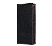 SEAHAI Housse Folio en Cuir pour Vivo Y76 5G / Vivo Y76s / Vivo Y74s Coque, Premium PU/TPU Flip Étui Portefeuille avec Fentes pour Cartes/Magnétique, Antichoc Protection Etui Case Cover, Noir