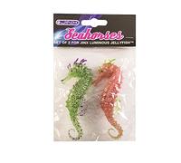 Seahorses Accessory Pack for JINX Luminous Jellyfish Lamp - Translucent Floating Seahorses with Sparkle Effect - Ocean-Themed Mood Light Add-On (Set of 2)