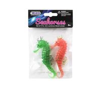 Seahorses Accessory Pack for JINX Luminous Jellyfish Lamp - Translucent Floating Seahorses with Sparkle Effect - Ocean-Themed Mood Light Add-On (Set of 2)