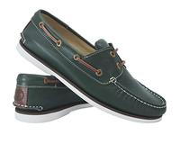 Seajure Chaussures Bateau Homme Fakarava Cuir Vert (Numeric_46)