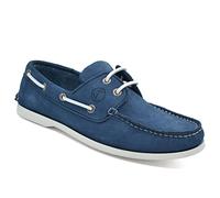 Seajure Chaussures Bateau pour Femme Trebaluger en Cuir Nubuck Bleu (Numeric_39)