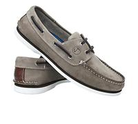 Seajure Chaussures Bateau pour Homme Uvongo en Cuir Nubuck Taupe (Numeric_46)