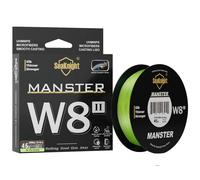 Seaknight Marque W8 Ii Série Lignes De Pêche 8 Tisse 500m 300m 150m Mise À Niveau Forte Ligne Pe Tressée Pour La Pêche En Eau De Mer 15-100lbs.Hi-Vis Green.150m 100lb