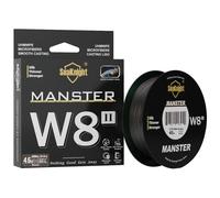 Seaknight Marque W8 Ii Série Lignes De Pêche 8 Tisse 500m 300m 150m Mise À Niveau Forte Ligne Pe Tressée Pour La Pêche En Eau De Mer 15-100lbs.Black.150m 100lb