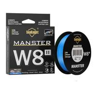 Seaknight Marque W8 Ii Série Lignes De Pêche 8 Tisse 500m 300m 150m Mise À Niveau Forte Ligne Pe Tressée Pour La Pêche En Eau De Mer 15-100lbs.Gem Blue.150m 100lb