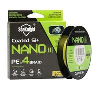 SeaKnight Nano II Series Ligne de pêche tressée 100 m/300 m 4 brins PE Multifilament Lignes de pêche en Eau Douce/Eau de mer 3,2 à 6,8 kg