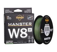 SeaKnight W8 II 8 Brins Tresse de Pêche à la Carpe tressée à 150M/300M/500M de Long coulée multifilaments d'eau salée Fil de Peche en mer 15-100LB