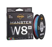 SeaKnight W8 II 8 Brins Tresse de Pêche à la Carpe tressée à 150M/300M/500M de Long coulée multifilaments d'eau salée Fil de Peche en mer 15-100LB