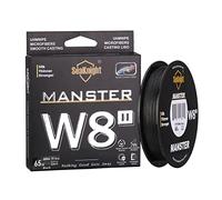 SeaKnight W8 II 8 Brins Tresse de Pêche à la Carpe tressée à 150M/300M/500M de Long coulée multifilaments d'eau salée Fil de Peche en mer 15-100LB