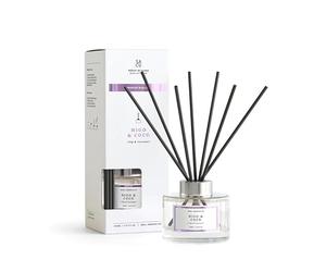 SEAL AROMAS - Désodorisant Mikado Figue & Coco Premium 120 ml | Diffuseur d'arômes avec 7 tiges de bambou pour la maison - Maison - Salle de bain - Voiture - Chambre - Restaurants