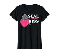 Seal It with A Kiss Seal Whisperer Animal Biologiste Marin T-Shirt Graphique avec Valeur