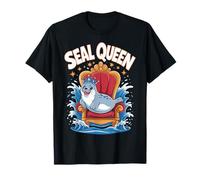 Seal Queen Funny Cute Seal Lover Royal Animal Gifts T-Shirt