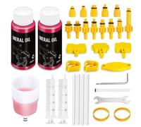 sealantkit Kit Purge Frein pour Shimano, TEKTRO, MAGURA Hydraulic Disc Series, Comprend 120 ML de Liquide de Frein Minéral et Un Entonnoir Transparent.