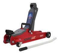 Sealey 1020LE Chariot Cric 2tonne Bas Entrée Court Châssis - Rouge