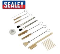 Sealey 20pc Spray Gun Kit Nettoyage - Peinture Balais Capteurs & Lubrifiant