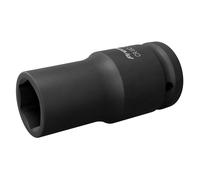 Sealey 24mm 1.9cm llongée Métrique Impact Douille Hexagonale 6 Point Noir
