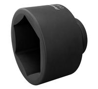 Sealey 70mm 1.9cmSq Taille Métrique Impact Douille Walldrive Hexagonale 6 Point