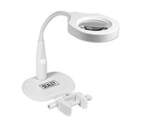 Sealey à Variation Double Montage Grossissant Lampe de Travail 230V 45 SMD LED