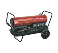 Sealey Ab1758 Space Warmer Paraffin Kerosene & Diesel Heater 175Kbtu/Hr Wheels