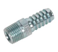 Sealey AC09 Pièce De Queue Filetée Mâle 1/4" BSPT - 3/8" Tuyau Paquet De 5