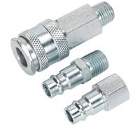 Sealey ACH60 Air Outil Raccord Kit 0.6cmBSP Haut Débit