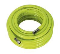 Sealey Ahfc15 Air Hose High Visibility 15Mtr X 8Mm With 1/4In Bsp Unions