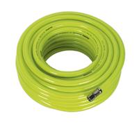 Sealey Ahfc20 Air Hose High Visibility 20Mtr X 8Mm With 1/4In Bsp Unions