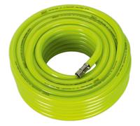 Sealey AHFC2038 Air Tuyau Haute Visibilité 20mtr X Ø10mm Avec 0.6cmBSP Unions