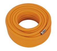 Sealey Ahhc2038 Air Hose 20Mtr X 10Mm Hybrid High Visibility 1/4In Bsp Unions