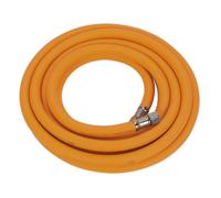 Sealey Ahhc5 Air Hose 5Mtr X 8Mm Hybrid High Visibility With 1/4In Bsp Unions
