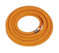 Sealey Ahhc538 Air Hose 5Mtr X 10Mm Hybrid High Visibility 1/4In Bsp Unions